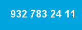 932 783 24 11